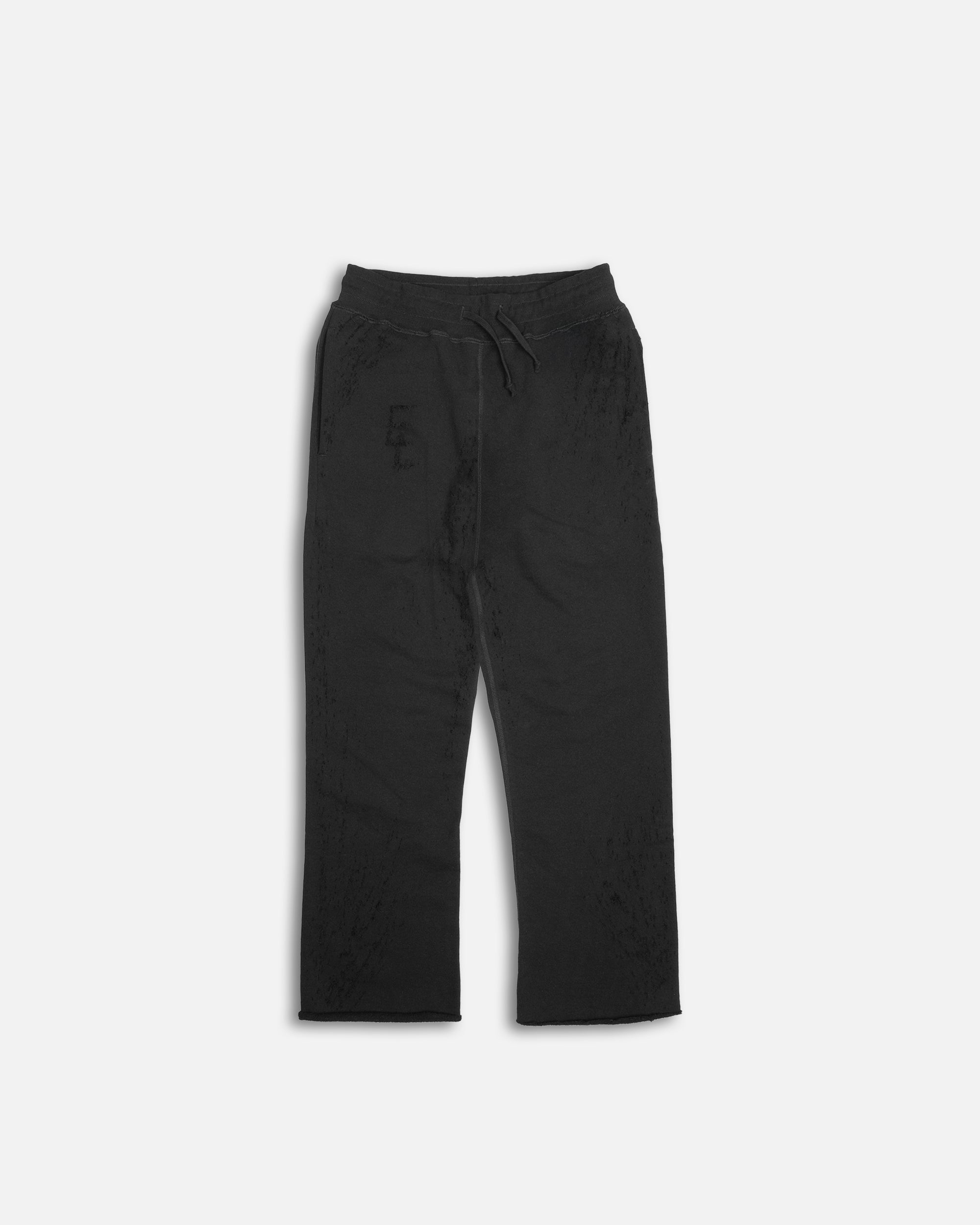 パンツ DISTRESS Regular Sweatpants / Black DISTRESSED SWEATPANT – Expensiv Lifestyle